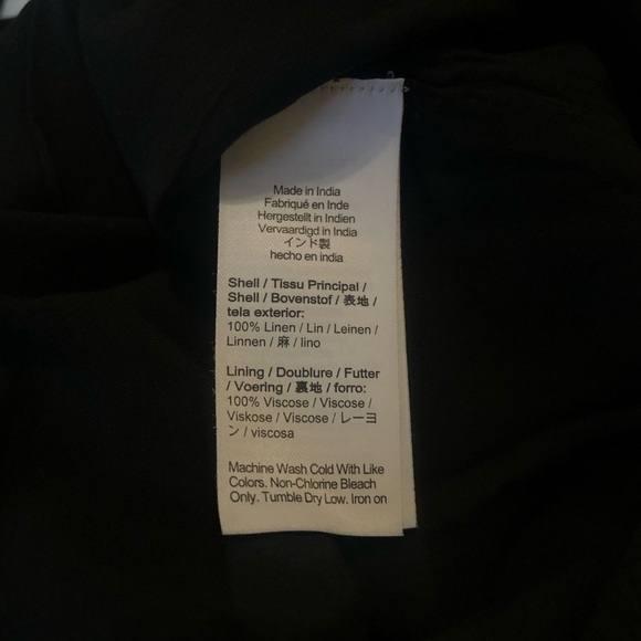 NWT J. CREW Claudia Dress in Linen Size MT - Picture 9 of 10